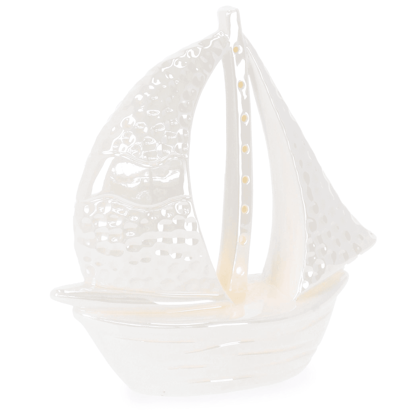 Decorazione capri realizzati in porcellana, con led, funzionanti anche con batteria 3xlr44 incluse - 6