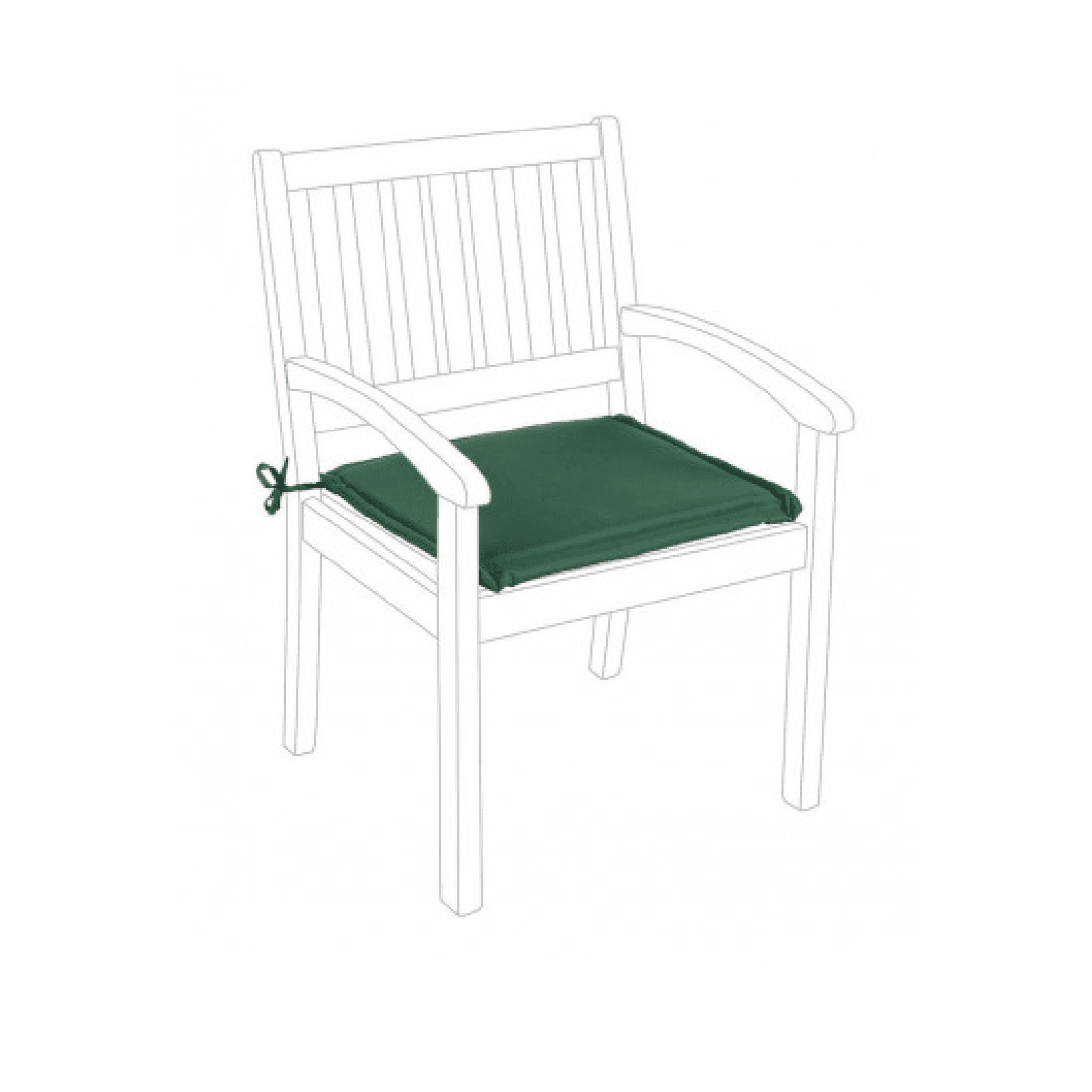 Cuscino da esterno per Poltroncina in Polyestere 180 gr - 12