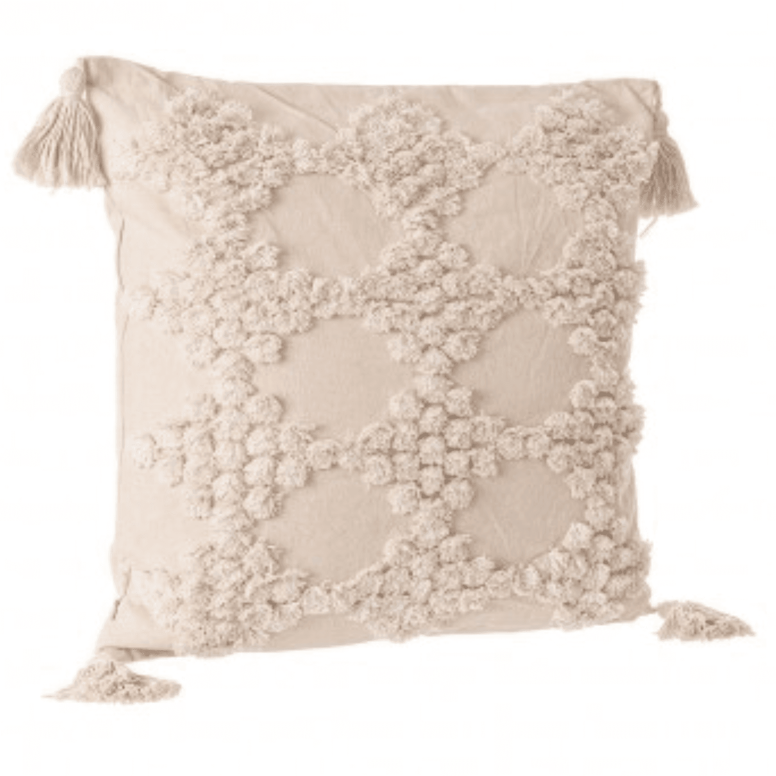 Cuscino mattis con nappa realizzato con  fodera  in cotone 70%, poliestere 30% e con imbottitura 100% poliestere - 4