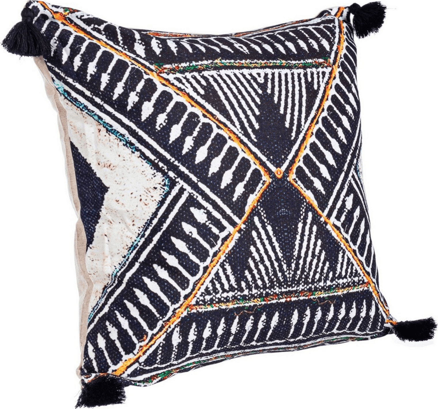 Cuscino decorativo nahira 45 x 45 cm 100% poliestere – Bizzotto Homemotion