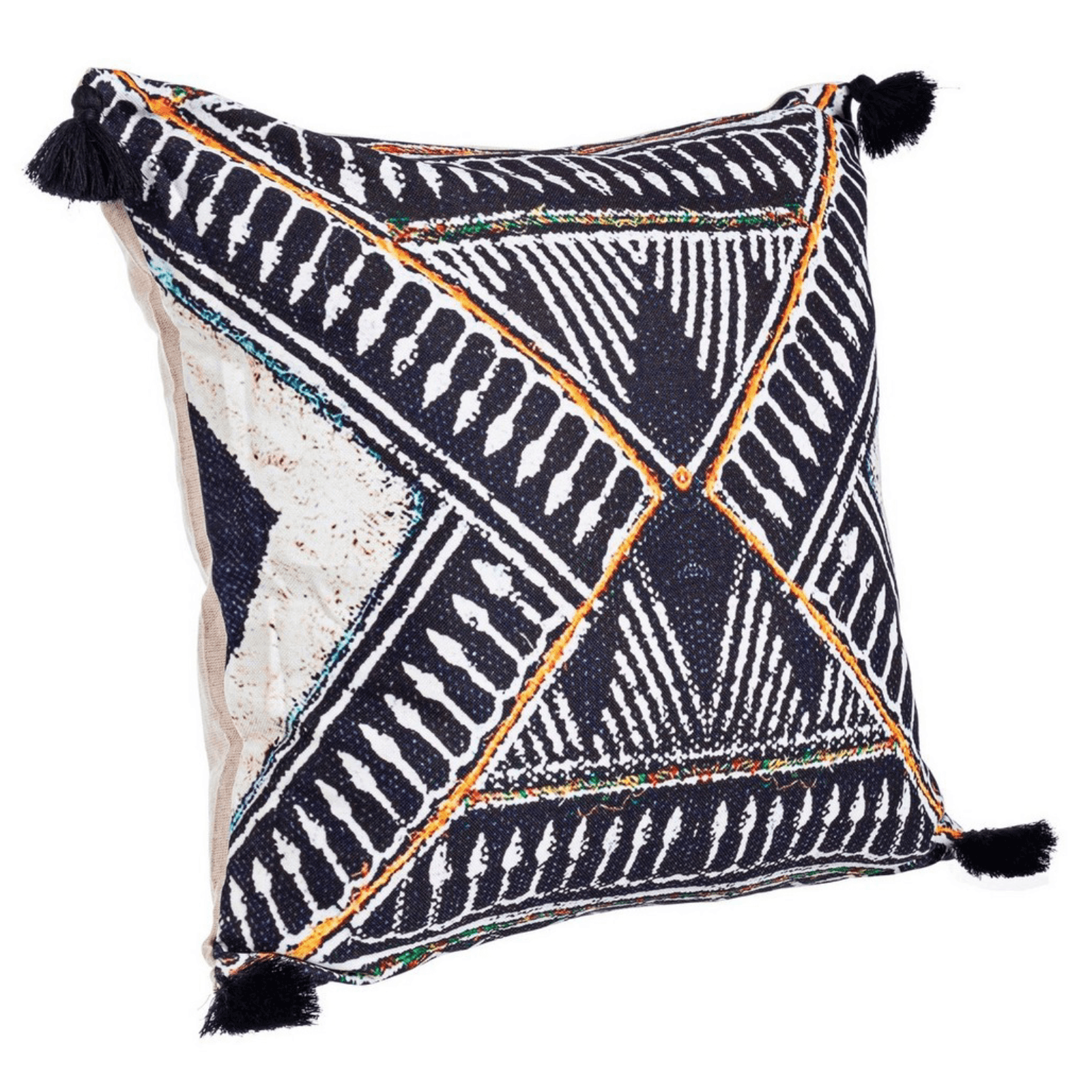 Cuscino decorativo nahira 45 x 45 cm 100% poliestere - 4