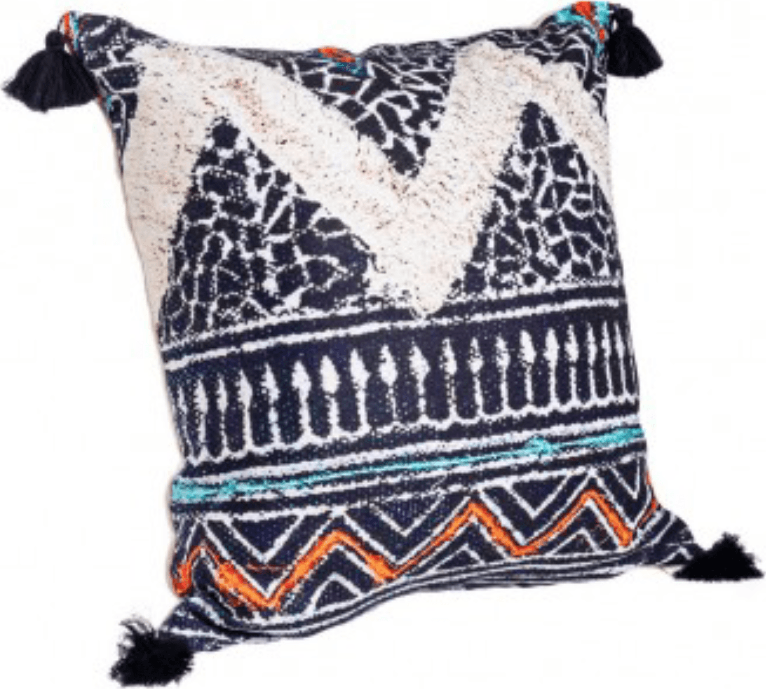 Cuscino decorativo nahira 45 x 45 cm 100% poliestere – Dakota – Bizzotto Homemotion