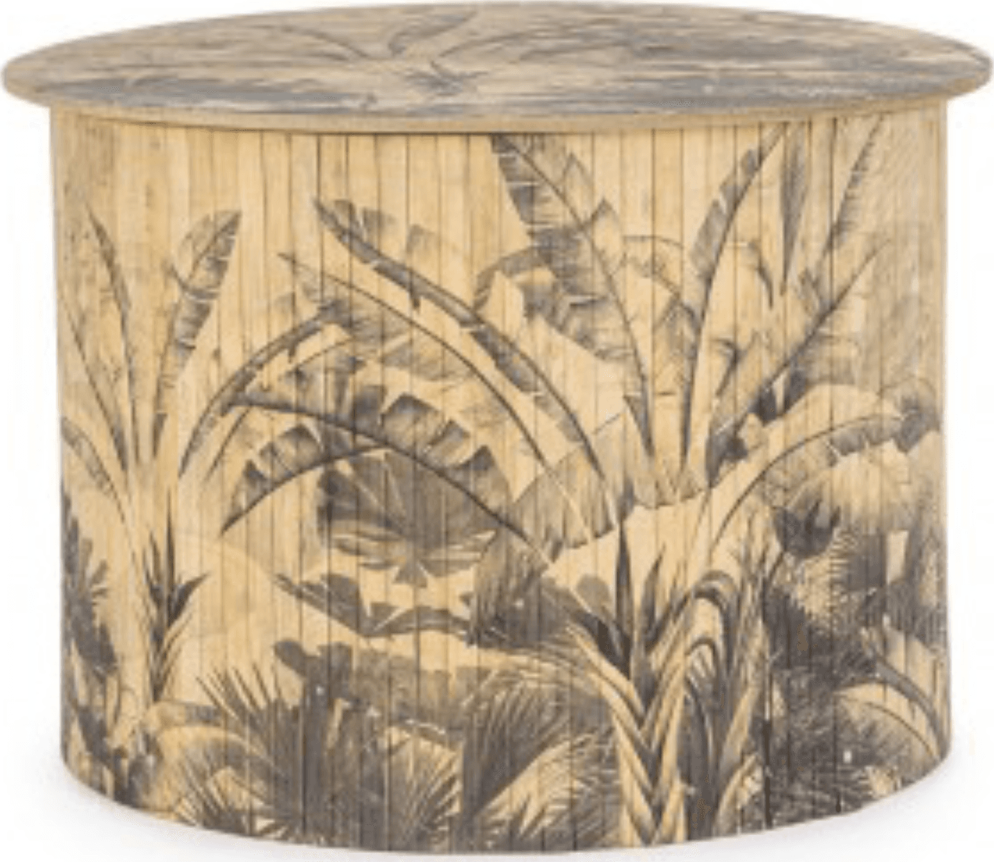 Tavolino nariko in struttura di bambù piano e fondo in mdf e viteria in acciaio – Bizzotto Homemotion