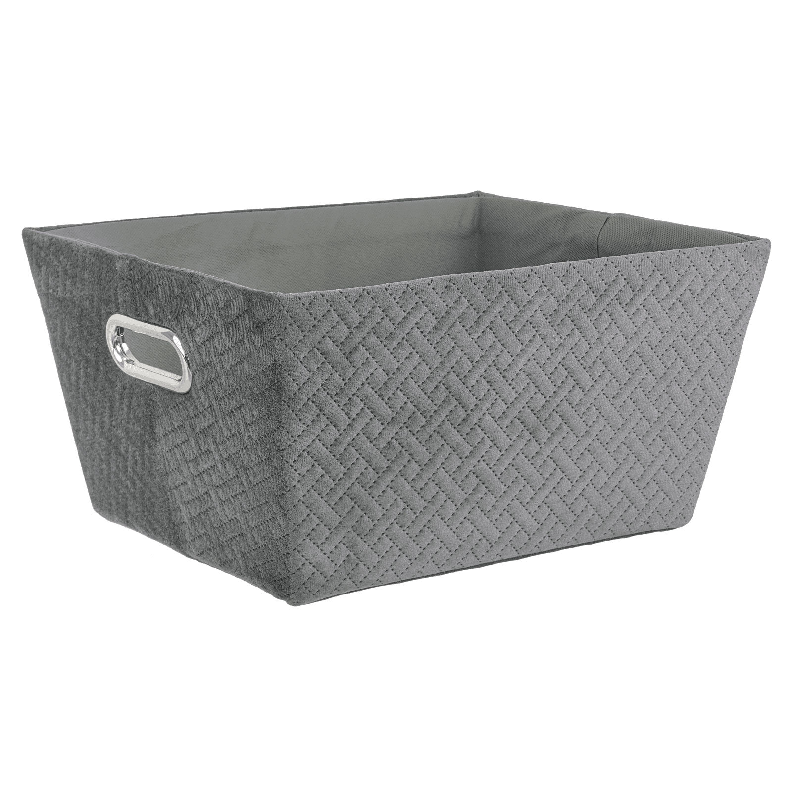 Porta oggetti "Averill" rettangolare rivestito in velluto 36 x 28 x h 18 cm - 3