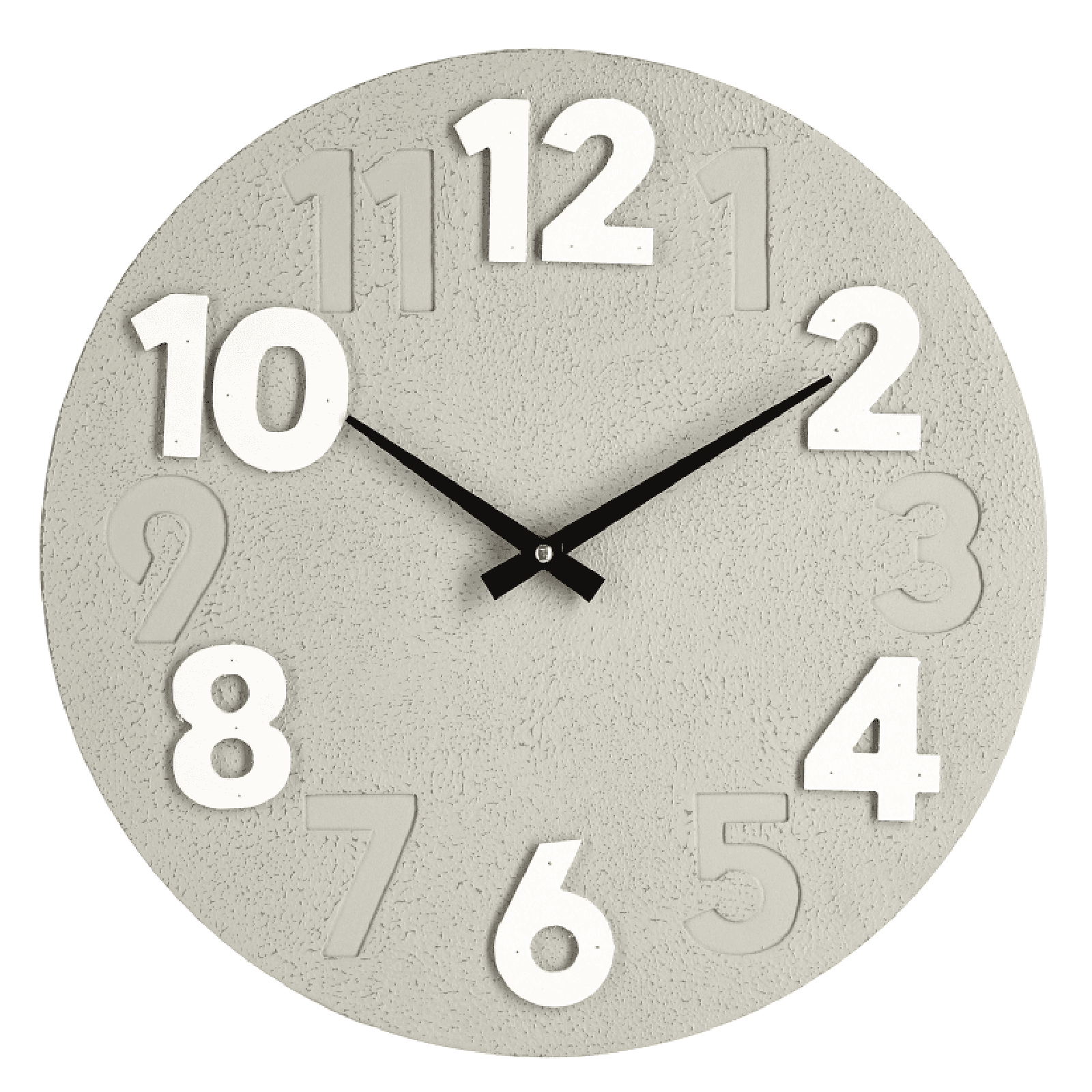 Orologio da parete in mdf a batteria "Timing" Ø 40x4,5 h cm - 10