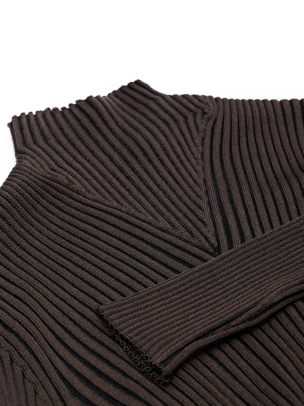 Bottega Veneta Maglia Plisse in Viscosa Marrone da donna in Maglioni Drestige - Casamassima, commercioVirtuoso.it