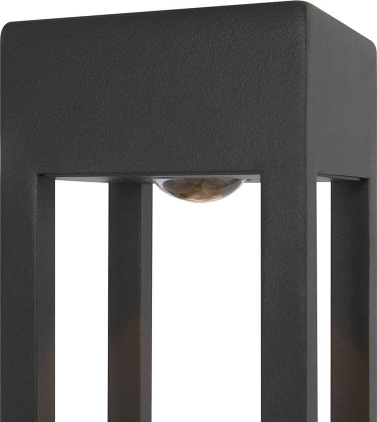 Lampada Da Terra Moderna Da Esterno Metallo Grafite Luce Led 10W Ip65 in Lampade da terra LuceArt - Montecorvino Pugliano, commercioVirtuoso.it