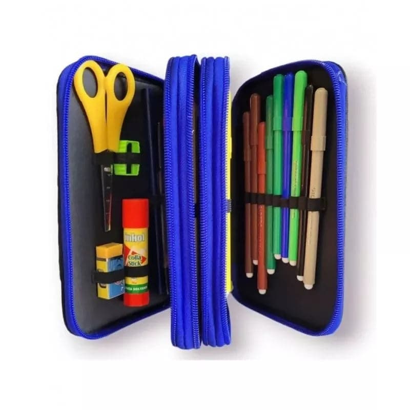 ASTUCCIO ACCESSORIATO 3 ZIP SONIC in Astucci Cartoleria Deja Vu - Crotone, commercioVirtuoso.it
