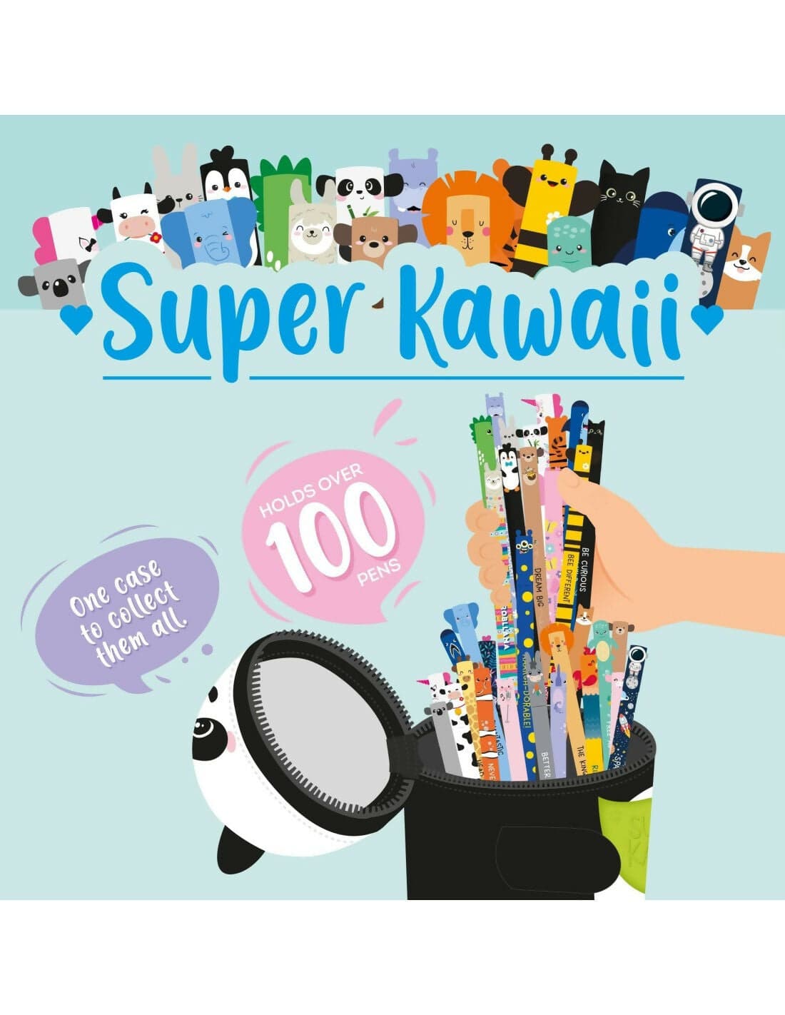 Legami - Astuccio Super Kawaii Panda, contiene fino a 100 Penne Cancellabili, in morbido Silicone in Carta Cartoleria Deja Vu - Crotone, commercioVirtuoso.it