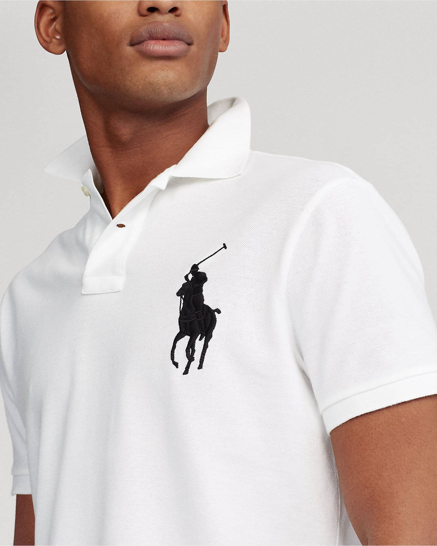 Polo Ralph Lauren Uomo 100% Cotone Pony Ricamato Slim Fit Maniche Corte Maxi Logo Big Pony in Polo Euforia - Bronte, commercioVirtuoso.it