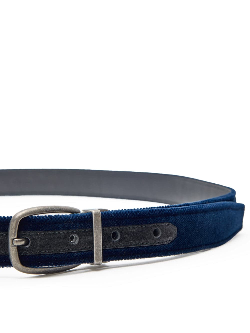 Dolce &amp; Gabbana Cintura in Suede Blu Scuro da uomo in Cinture Drestige - Casamassima, commercioVirtuoso.it
