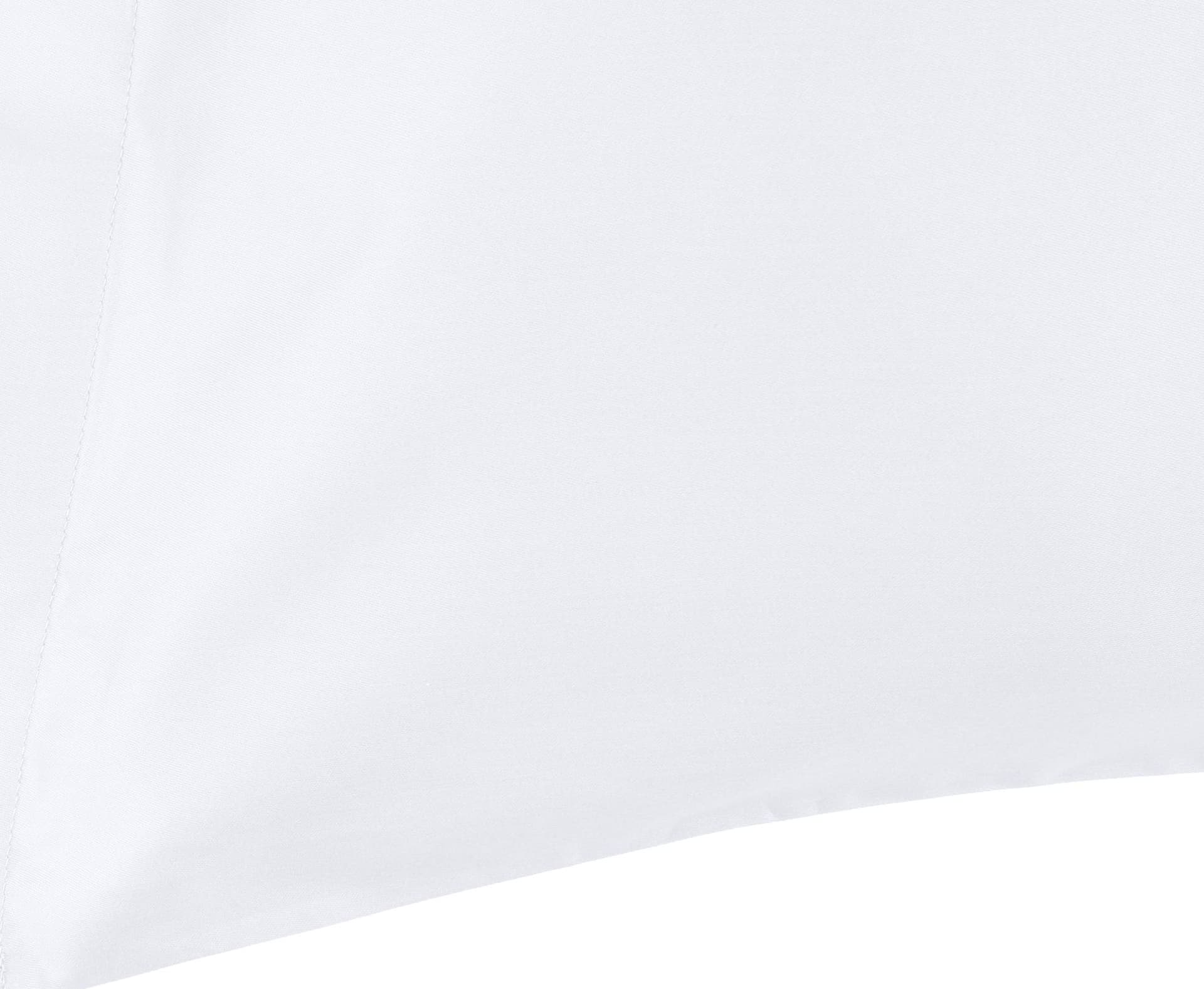 Parure Copripiumino in Raso di puro cotone Bianco - Vanita di raso