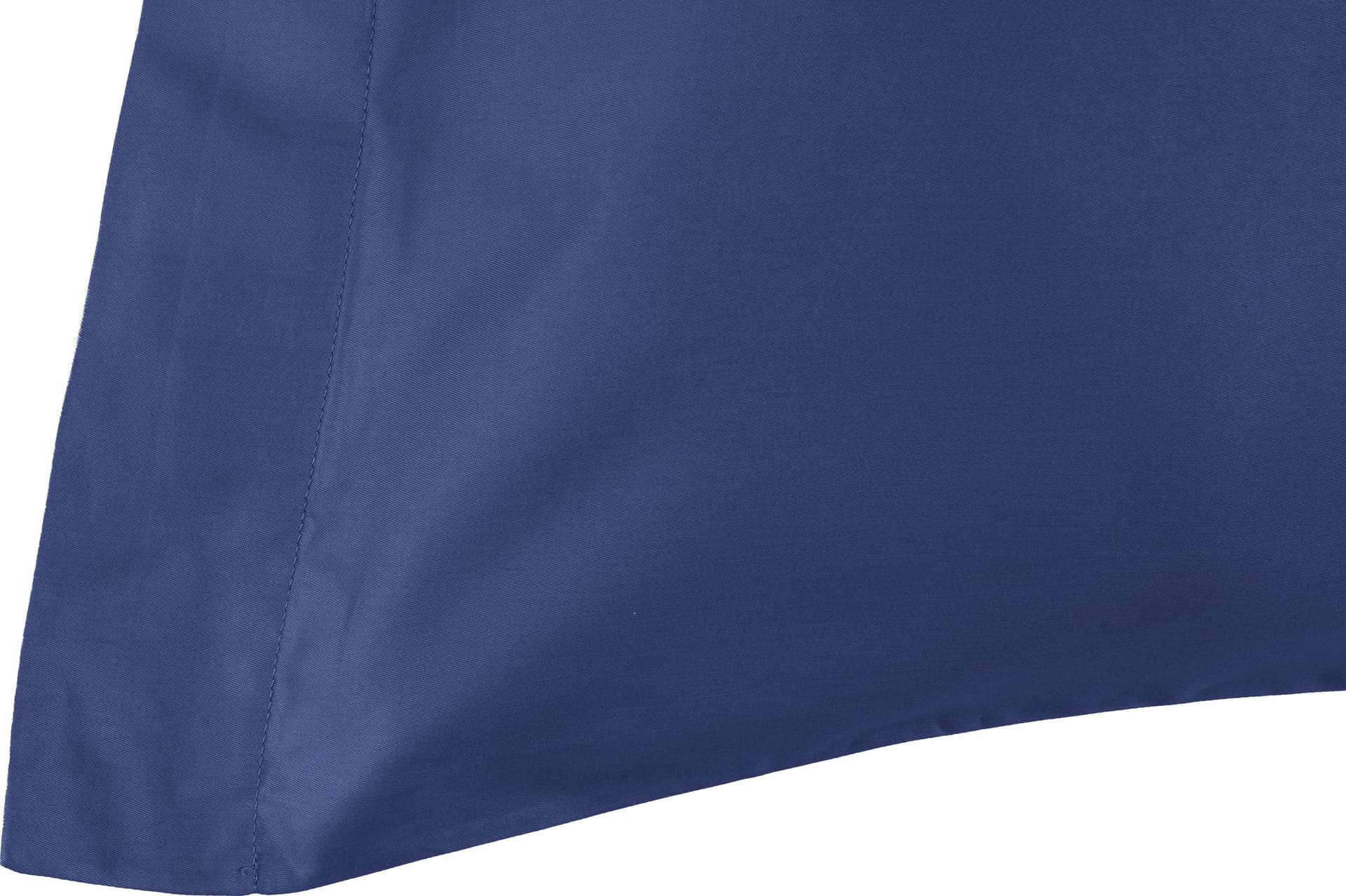 Parure Copripiumino in Raso di puro cotone Blu - Vanita di raso