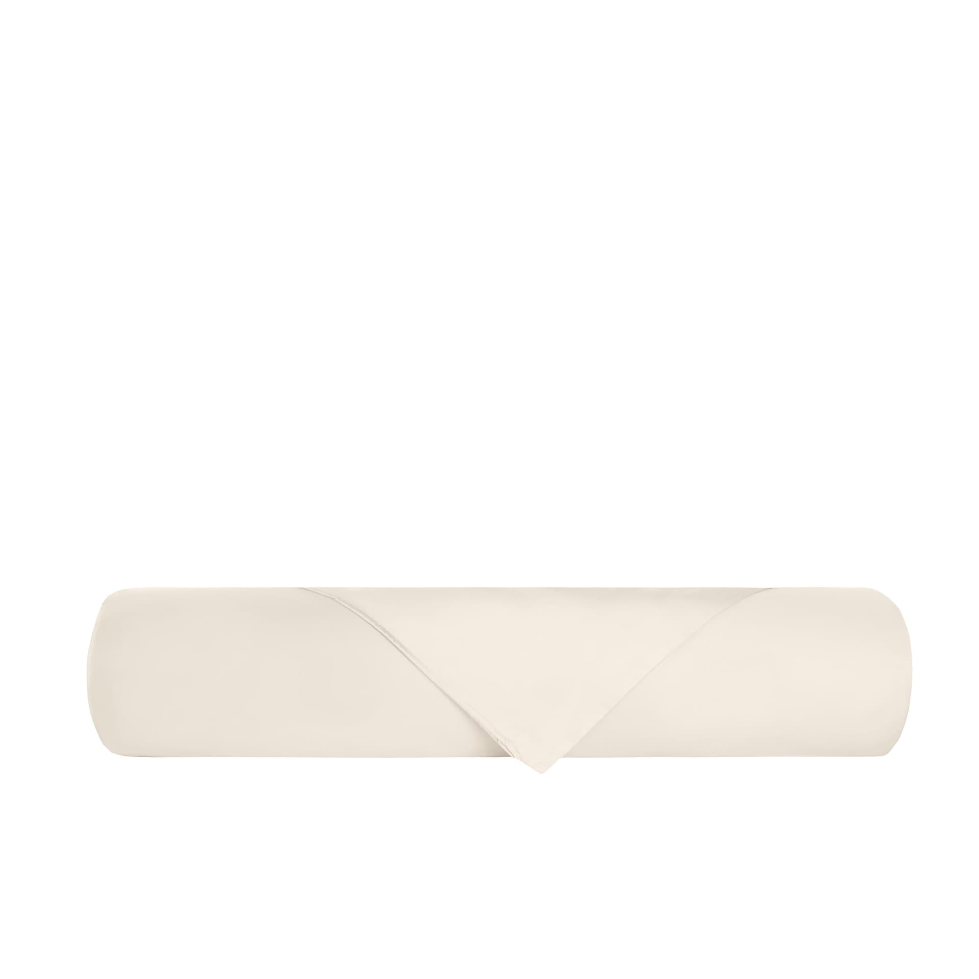 Completo Letto in Raso di puro cotone Panna - Vanita di raso