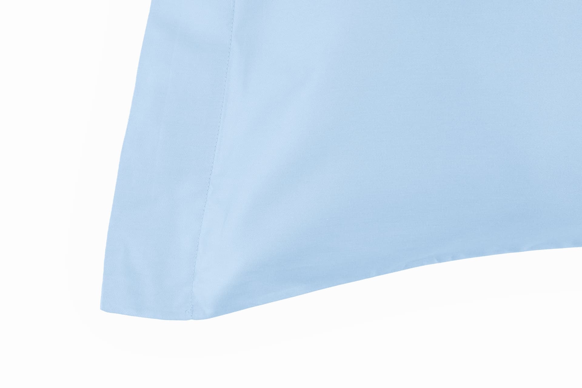 Completo Copripiumino in Raso di puro cotone Azzurro in Set copripiumini e federe Vanita di raso - Sesto San Giovanni, commercioVirtuoso.it