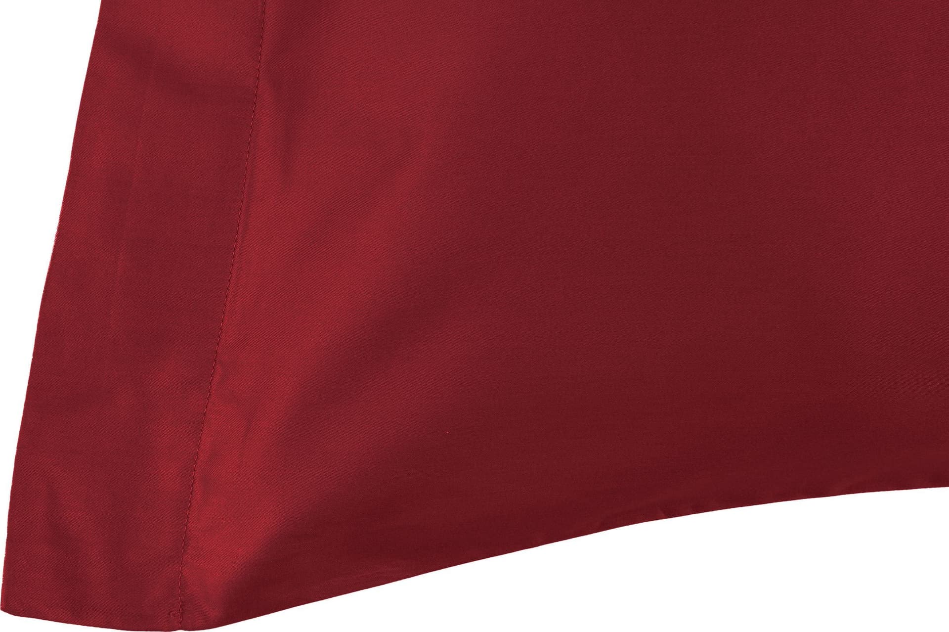 Parure Copripiumino in Raso di puro cotone Bordeaux - Vanita di raso