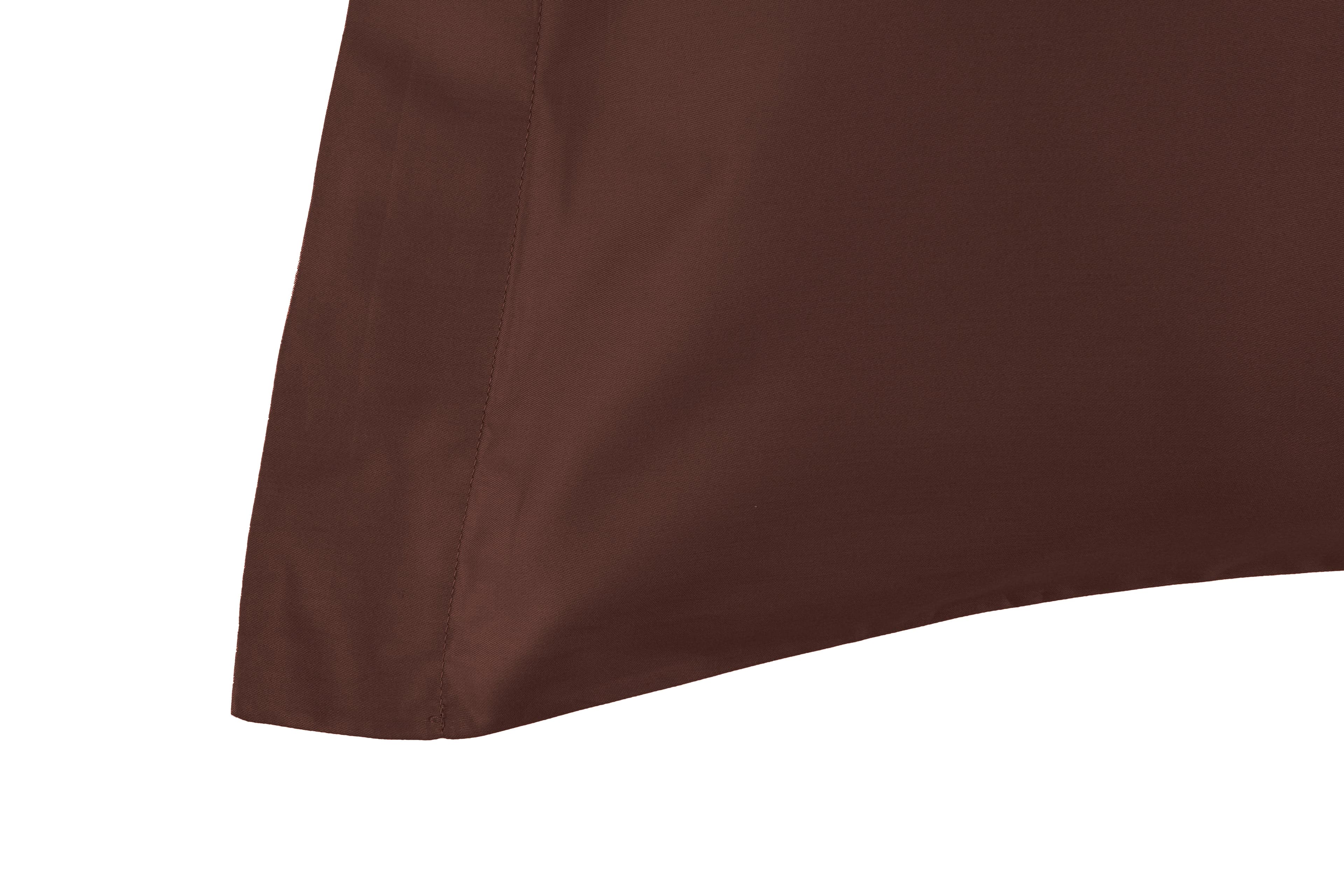 Parure Copripiumino in raso di puro cotone DELUXE 3 volani Cacao in Set copripiumini e federe Vanita di raso - Sesto San Giovanni, commercioVirtuoso.it