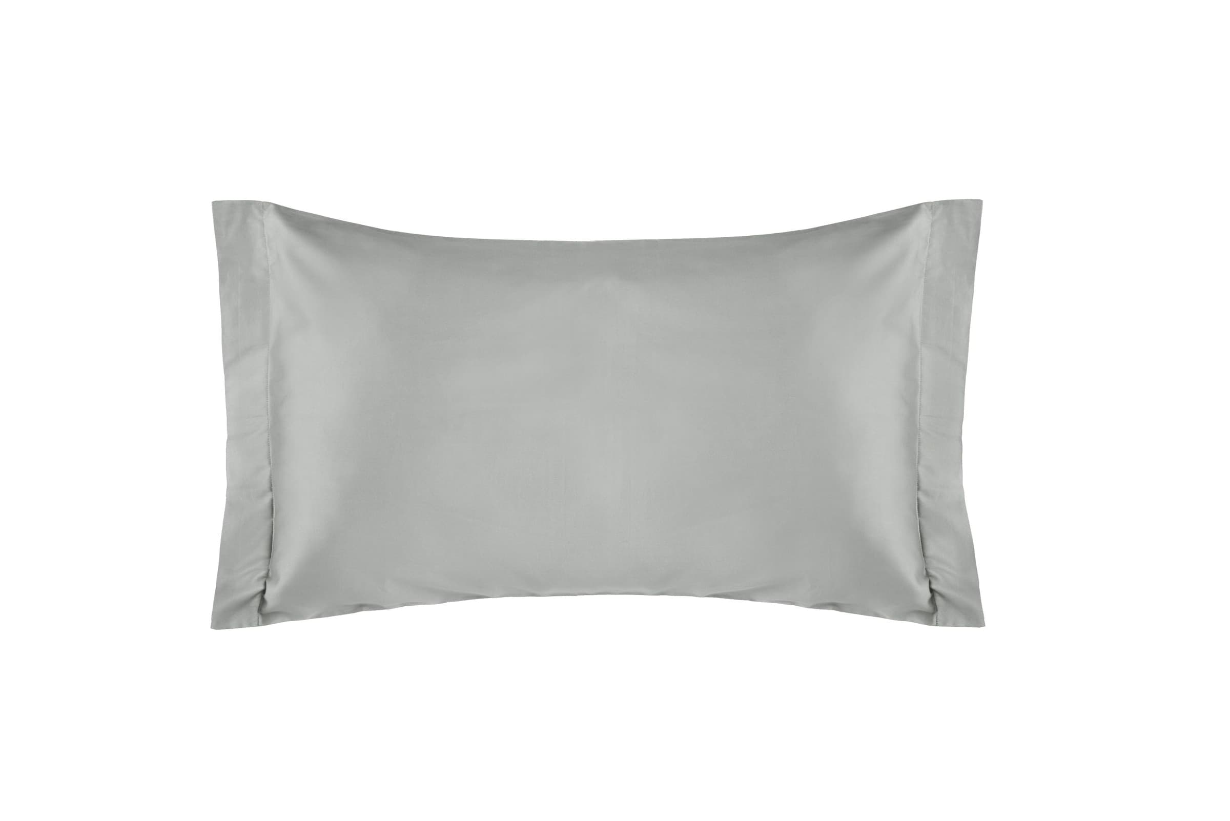 Completo Letto in Raso di puro cotone Grigio Perla - Vanita di raso