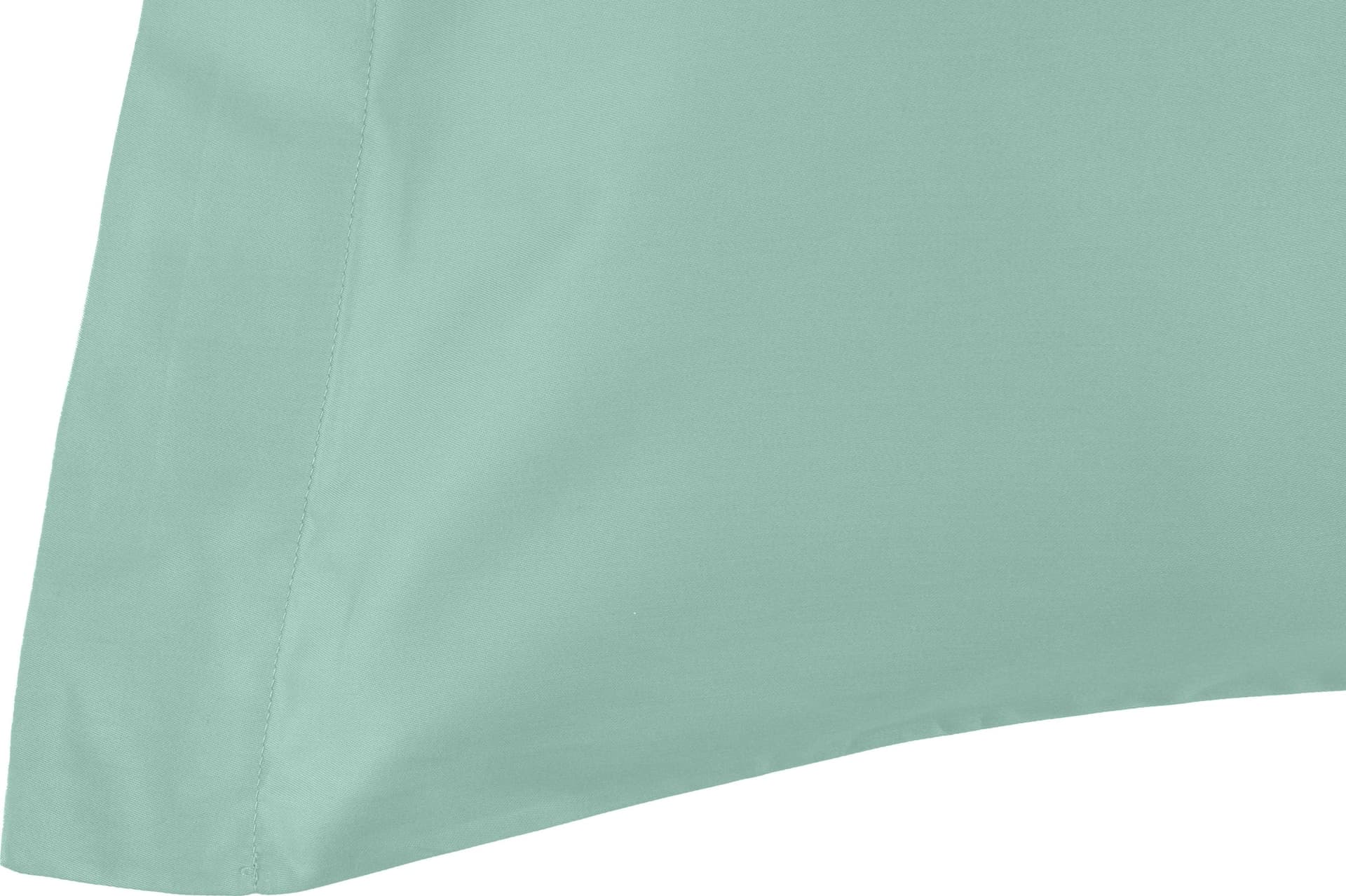 Completo Letto in Raso di puro cotone Verde Acqua - Vanita di raso