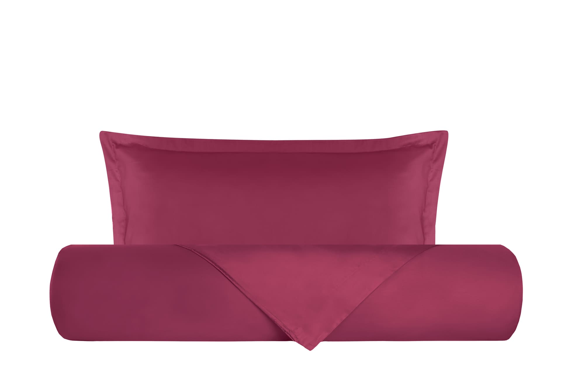 Parure Copripiumino in raso di puro cotone DELUXE 3 volani Violaceo in Set copripiumini e federe Vanita di raso - Sesto San Giovanni, commercioVirtuoso.it