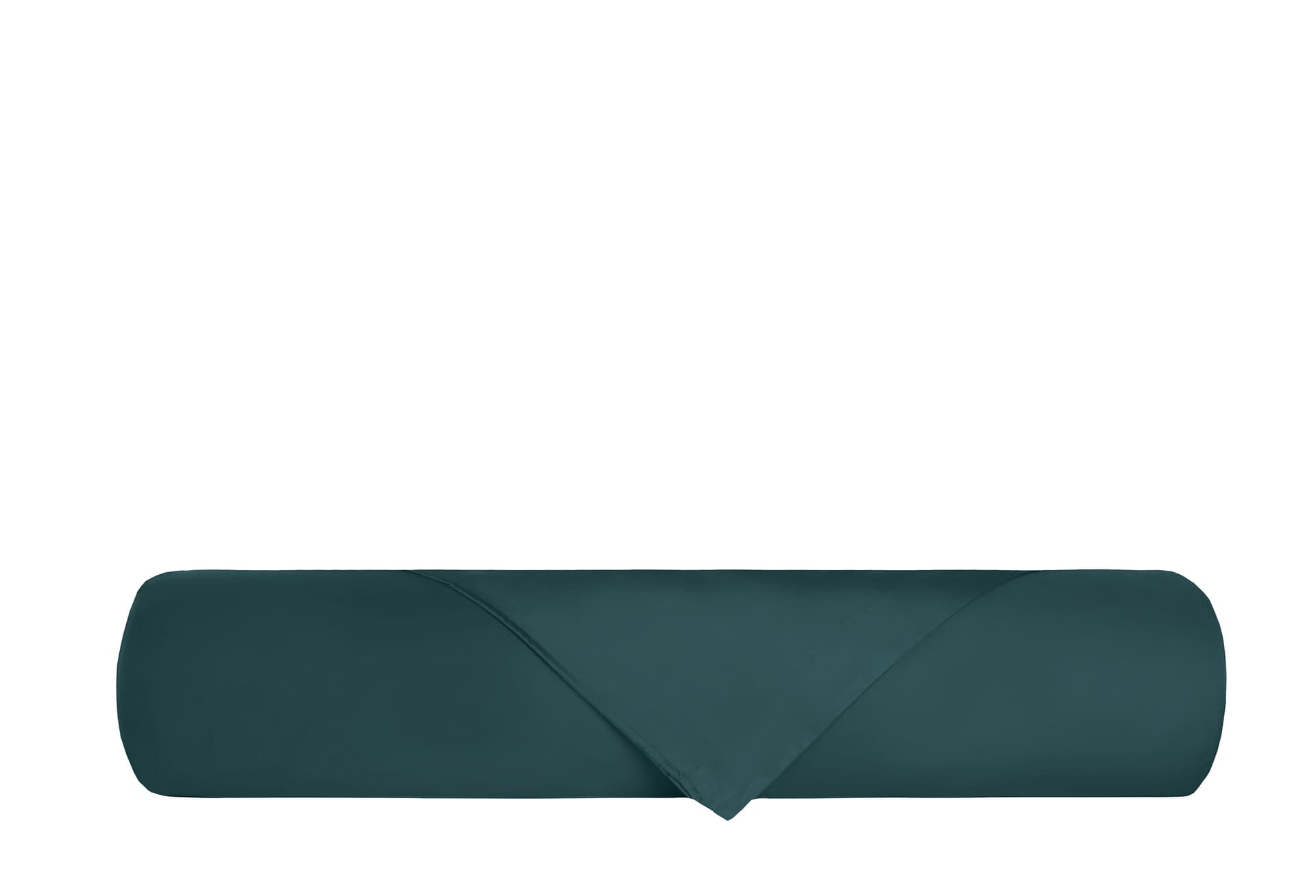 Parure Copripiumino in raso di puro cotone DELUXE 3 volani Verde Smeraldo in Set copripiumini e federe Vanita di raso - Sesto San Giovanni, commercioVirtuoso.it