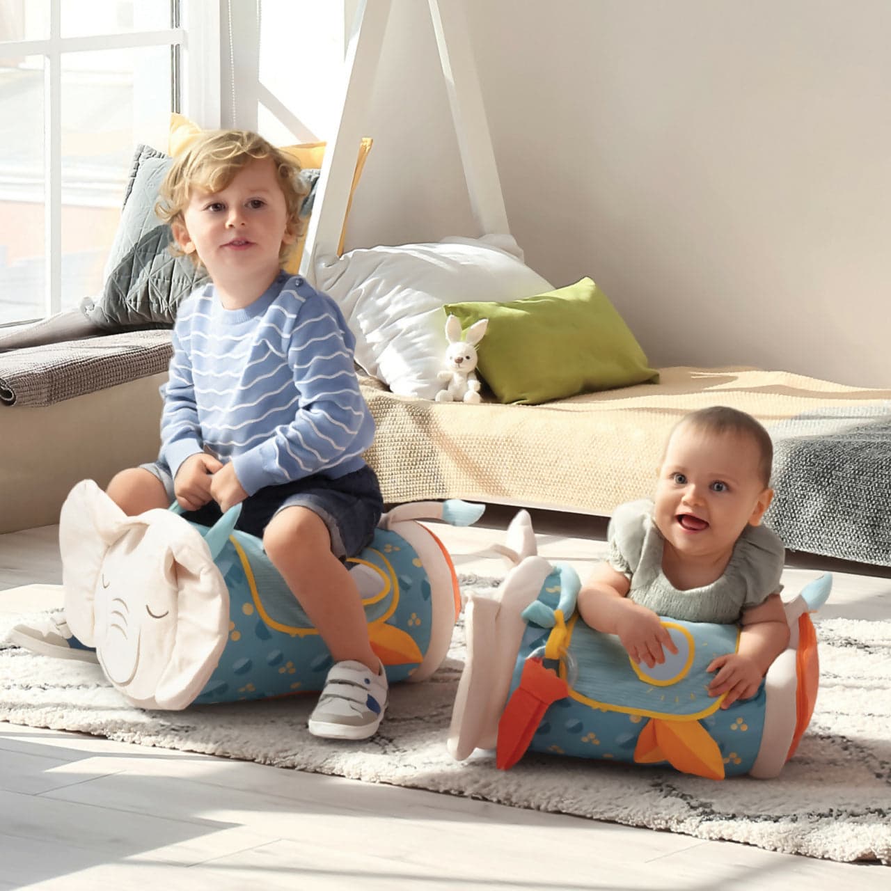 CHICCO Rullo Elefante Sensoriale - gioco morbido ed interattivo - centro di attività sensoriali - da 0 mesi in Giochi elettronici Sanitaria Gioia del Bimbo - Villa San Giovanni, commercioVirtuoso.it