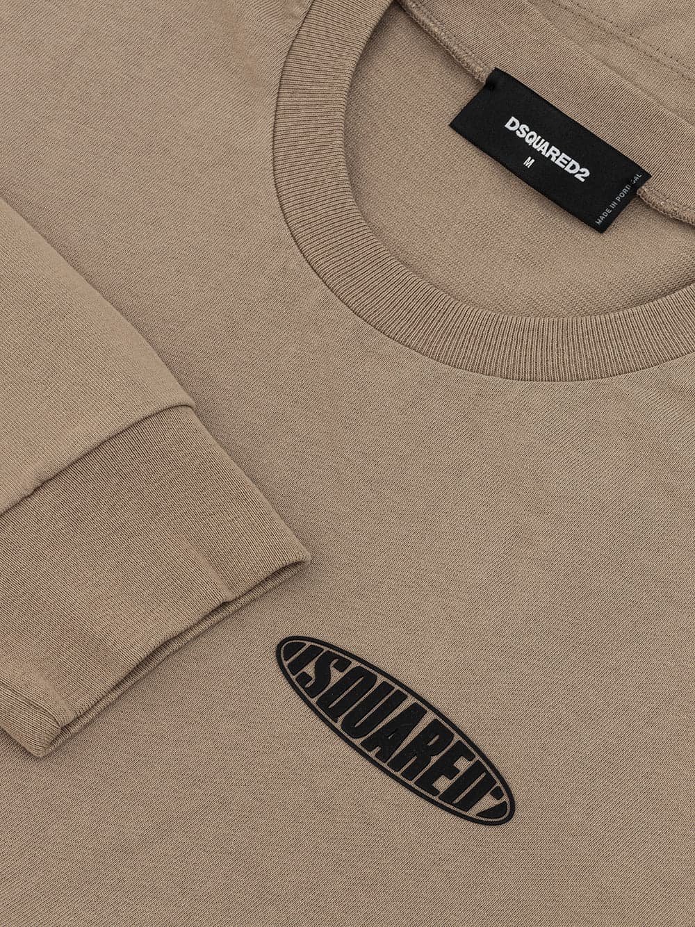 DSQUARED2 T-Shirt Maniche Lunghe con logo Dsquared2 da uomo in T-shirt Drestige - Casamassima, commercioVirtuoso.it