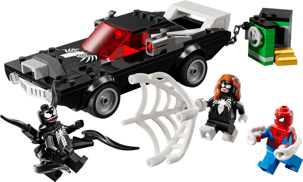 LEGO SUPER HEROES SPIDER-MAN CONTRO MUSCLE CAR DI VENOM 76309 in Animali Cartoleria Deja Vu - Crotone, commercioVirtuoso.it