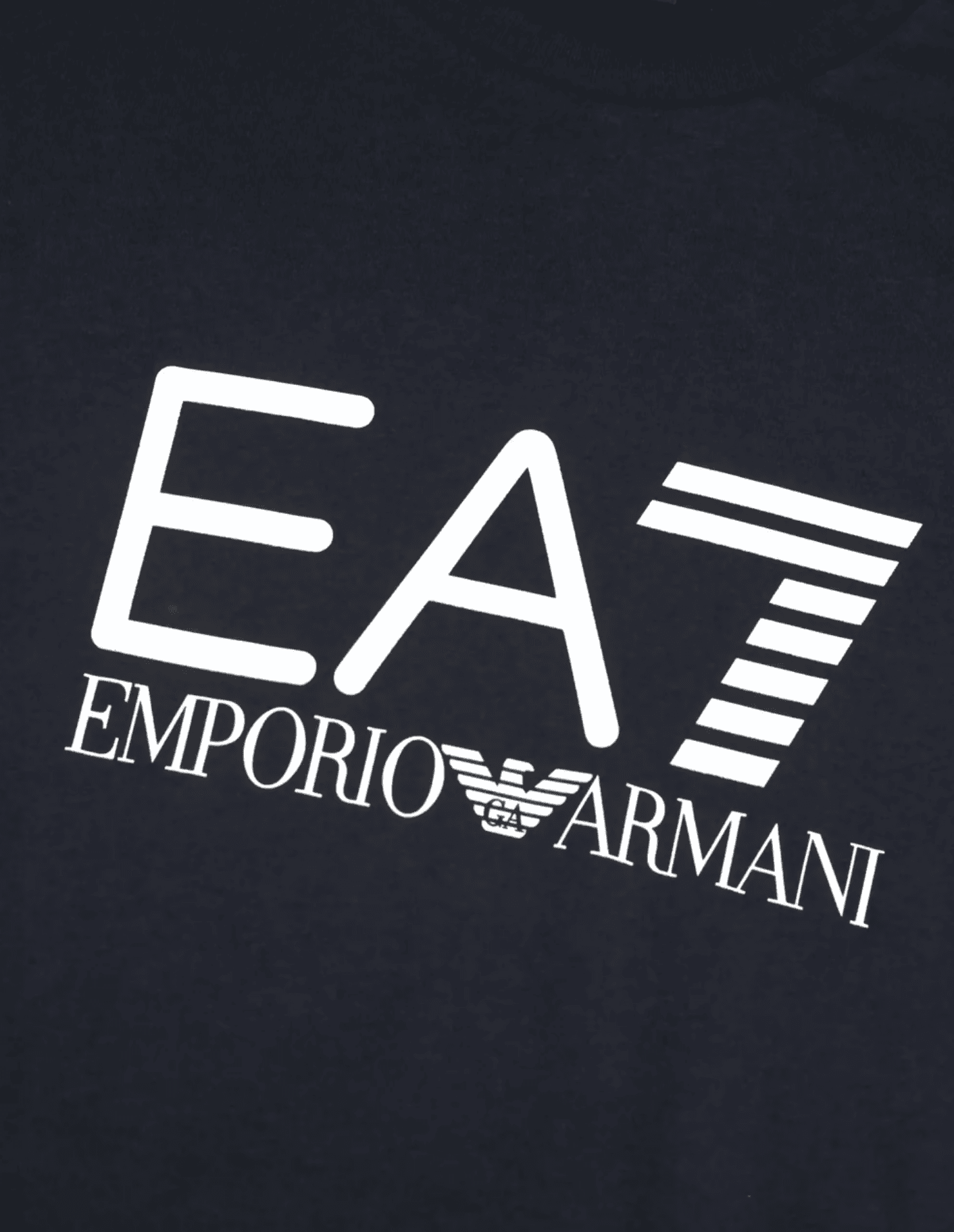 Emporio Armani T-Shirt Uomo Girocollo 7 Lines in Jersey Di Misto Cotone Asv in T-shirt Euforia - Bronte, commercioVirtuoso.it