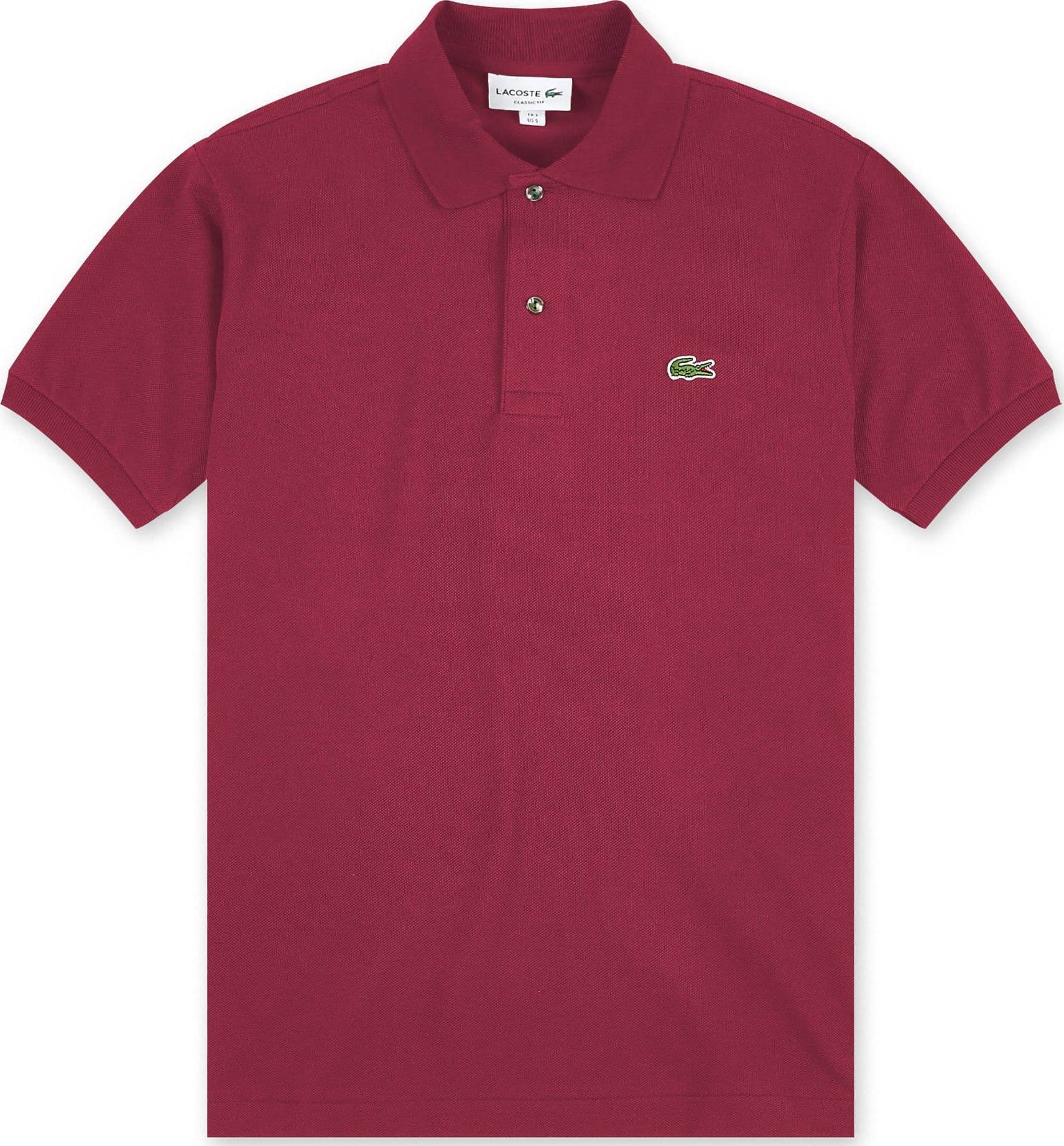 Lacoste Polo Uomo Classica Piqué Polo Tinta Unita Colletto Mezze Maniche Polo Lacoste In Petit Piqué 100% Cotone Polo Classica in Polo Euforia - Bronte, commercioVirtuoso.it
