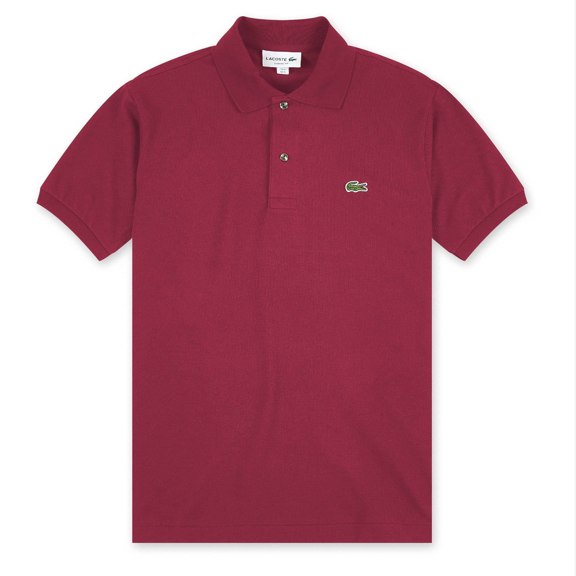 Lacoste Polo Uomo Classica Piqué Polo Tinta Unita Colletto Mezze Maniche Polo Lacoste In Petit Piqué 100% Cotone Polo Classica in Polo Euforia - Bronte, commercioVirtuoso.it