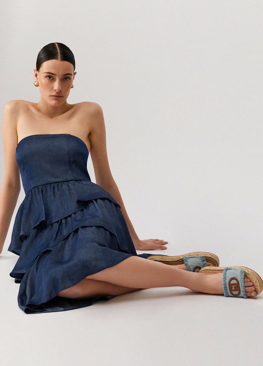Liujo Donna Ciabatte con maxi logo in Ciabatte moda Cantali Calzature - Randazzo, commercioVirtuoso.it