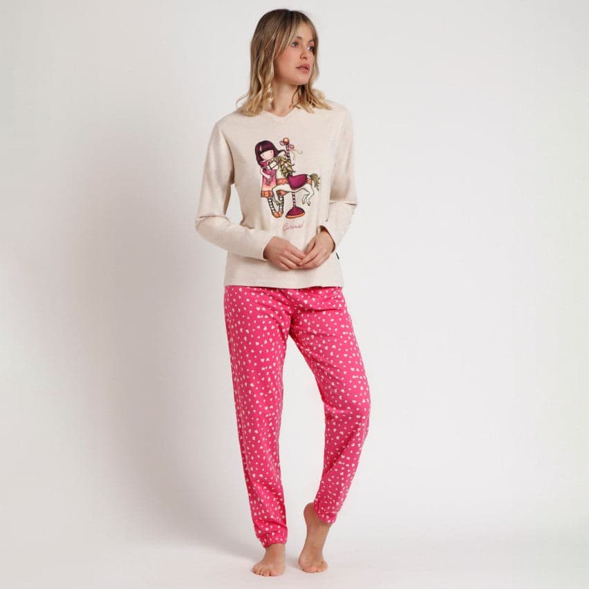 Pigiama Donna Santoro 62384 S in Pigiami due pezzi The King Luxury - San Marcellino, commercioVirtuoso.it