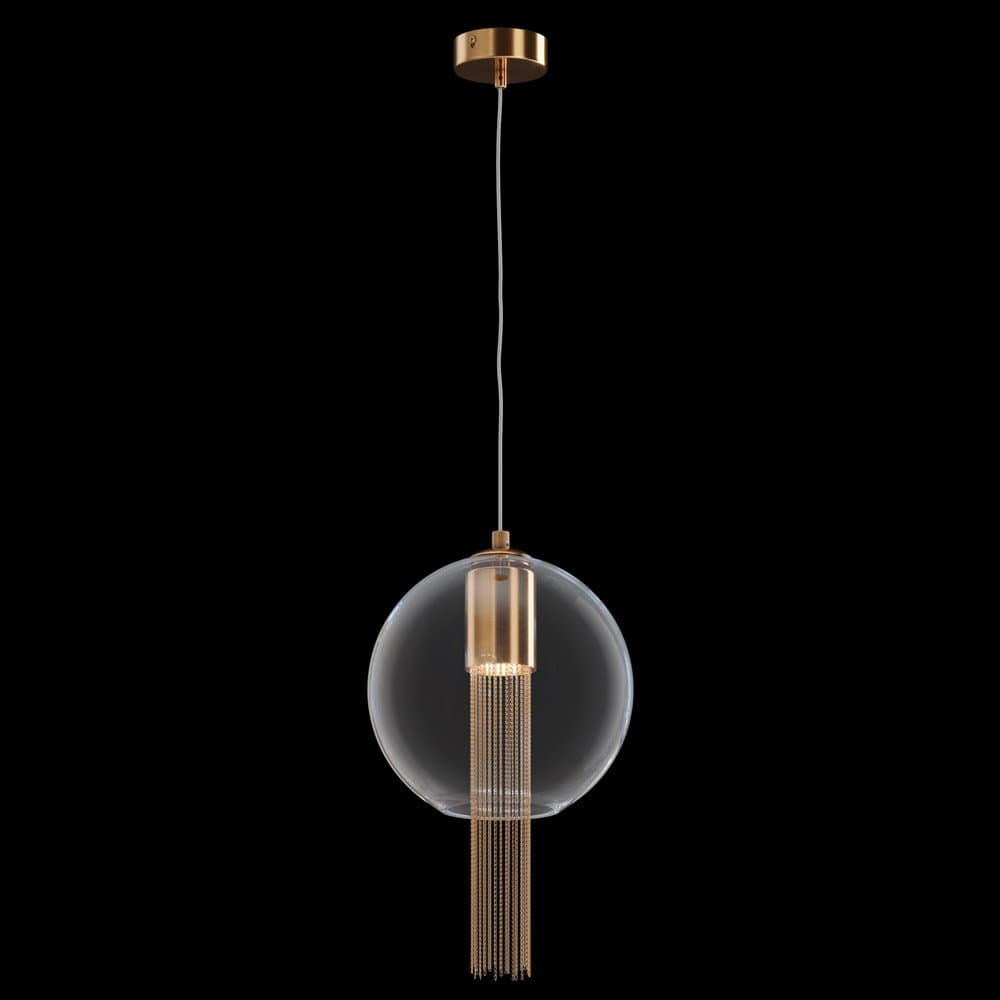 Sospensione Contemporanea Flusso Grande In Metallo Bronzo 1 Luce in Lampade a sospensione LuceArt - Montecorvino Pugliano, commercioVirtuoso.it
