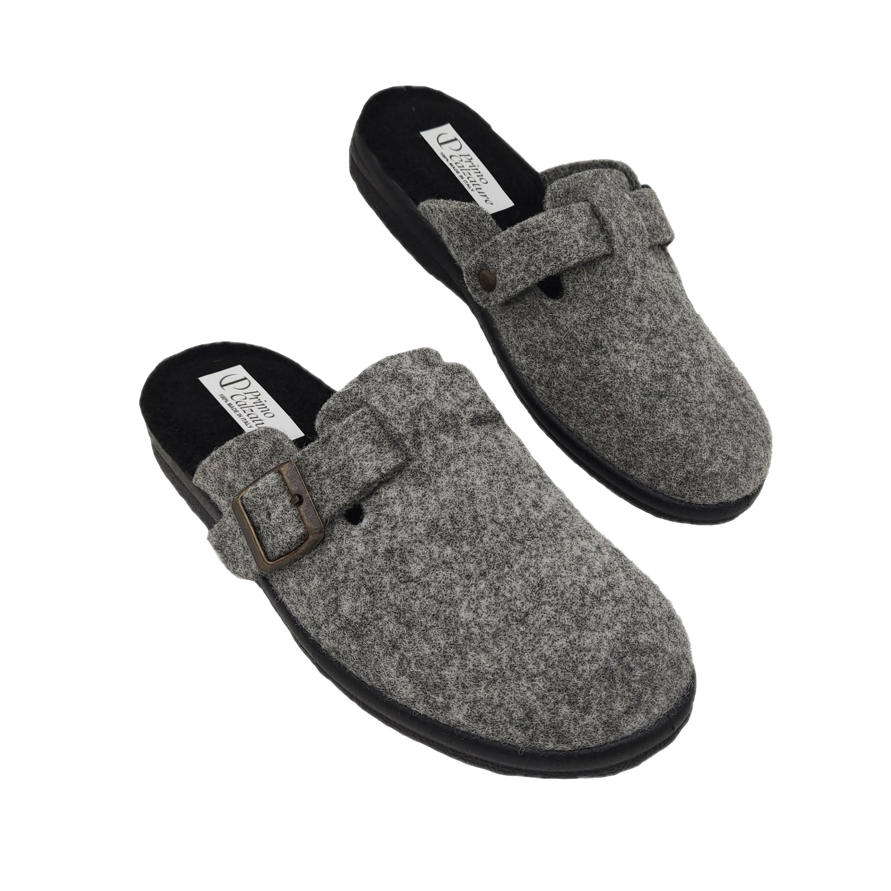 Le Valdostane, Fantastiche Pantofole Uomo Invernali da Casa, Calde e Imbottite, Ciabatte Inverno Antiscivolo con Pelo, Ciabatta da Camera Made in Italy, Fibbia Regolabile Comfort Unico in Pantofole Primo Calzature - Venezia, commercioVirtuoso.it