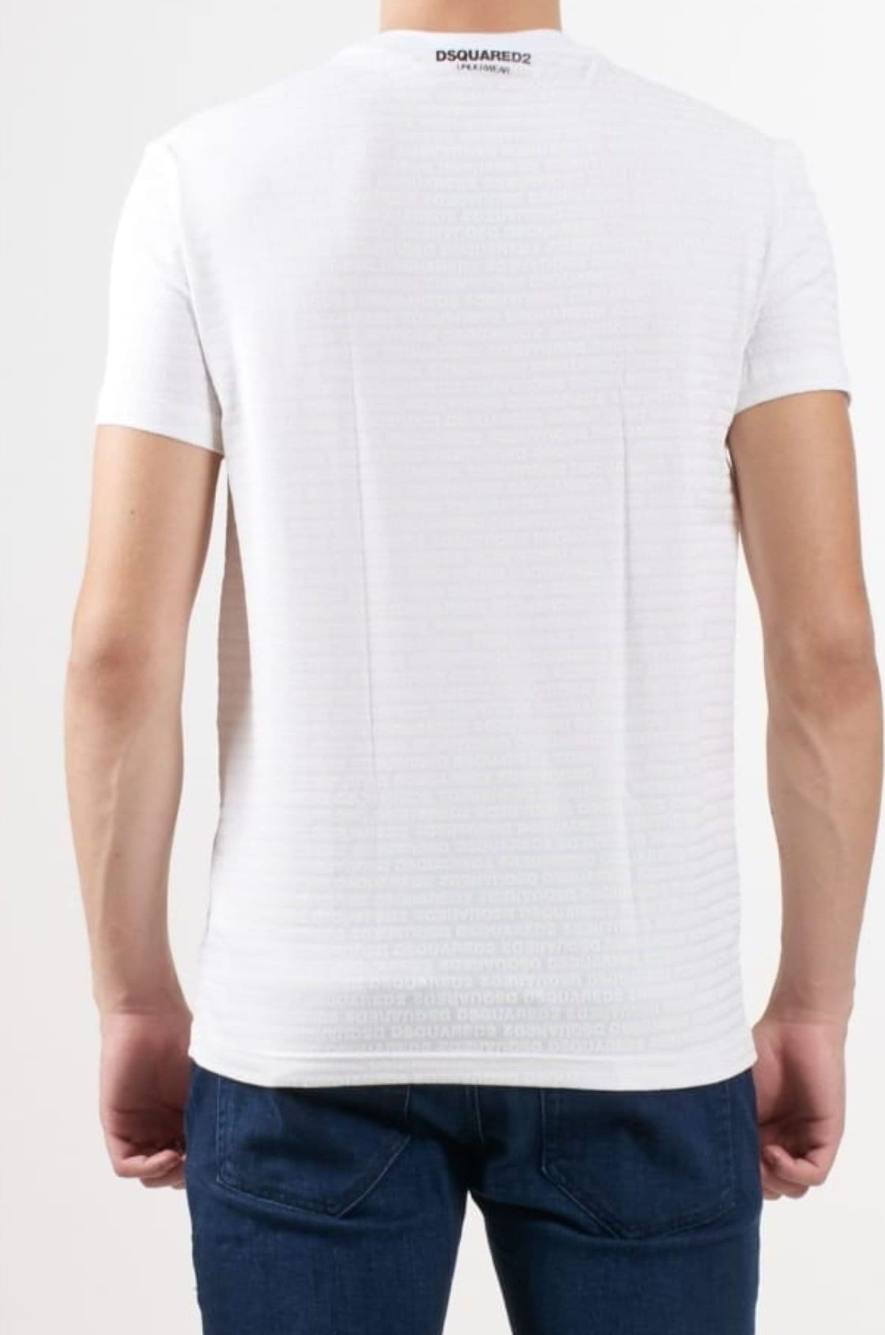 DSQUARED2 T-SHIRT ROUND NECK T-SHIRT da uomo in T-shirt Drestige - Casamassima, commercioVirtuoso.it