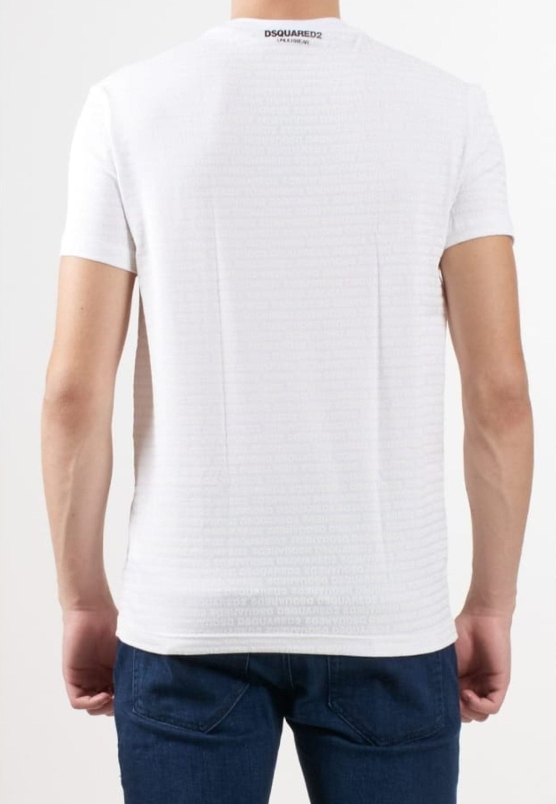 DSQUARED2 T-SHIRT ROUND NECK T-SHIRT da uomo in T-shirt Drestige - Casamassima, commercioVirtuoso.it