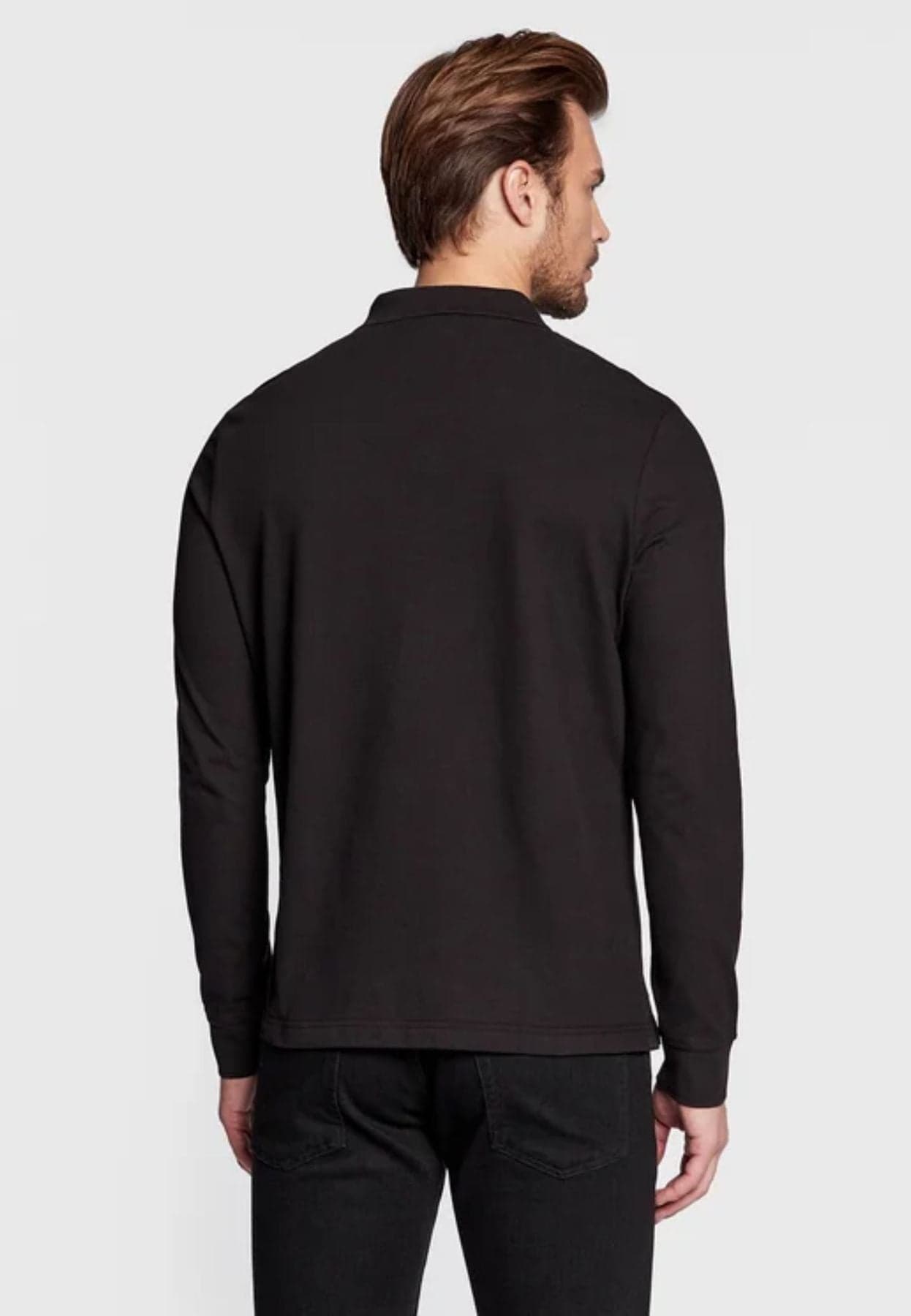 calvin klein POLO stretch pique ls polo da uomo in Polo Drestige - Casamassima, commercioVirtuoso.it