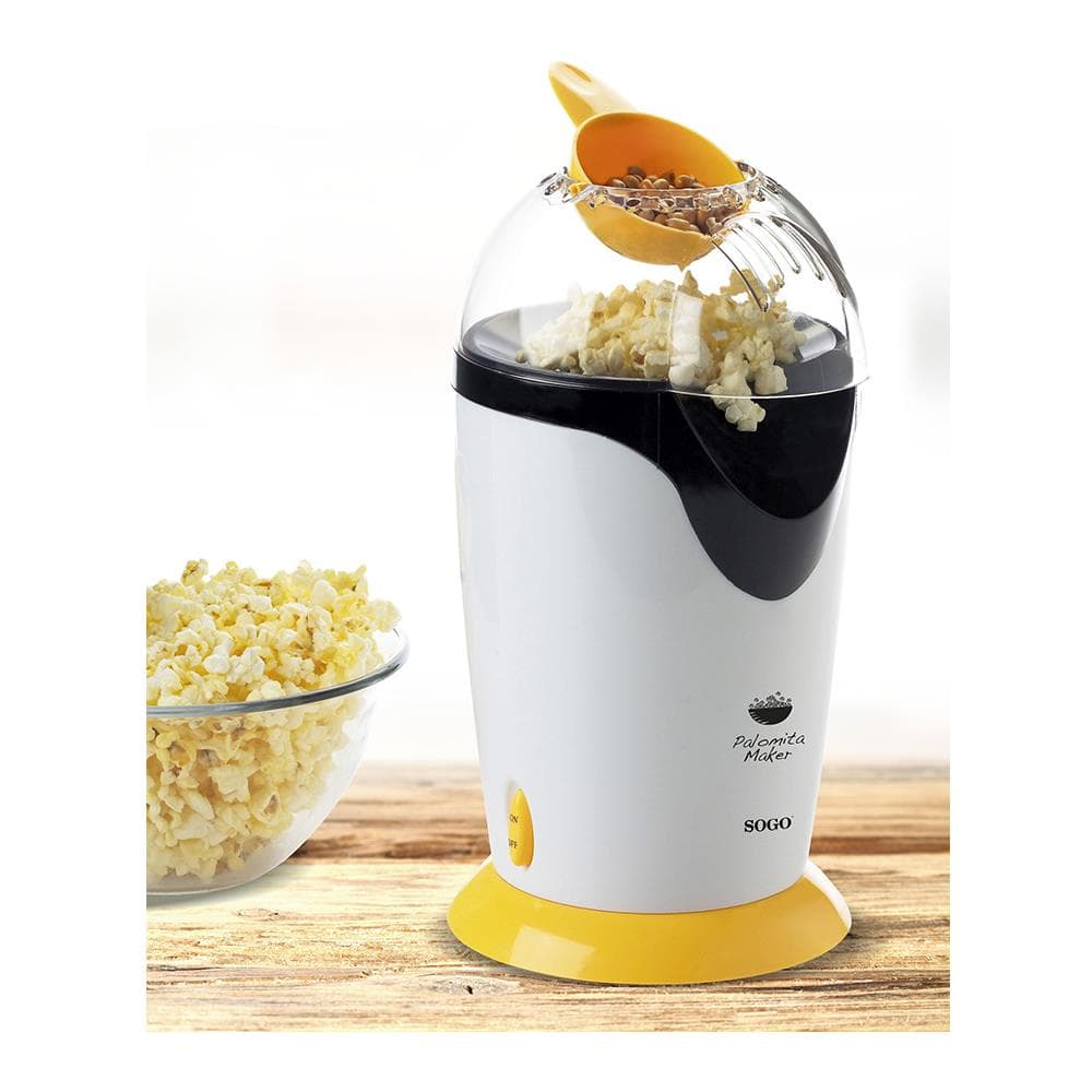 SOGO Macchina per popcorn  gialla 1200W / BPA FREE / pronti in 3 min / POP CORN in Macchine per Pop-corn SellUp - Bassano del Grappa, commercioVirtuoso.it