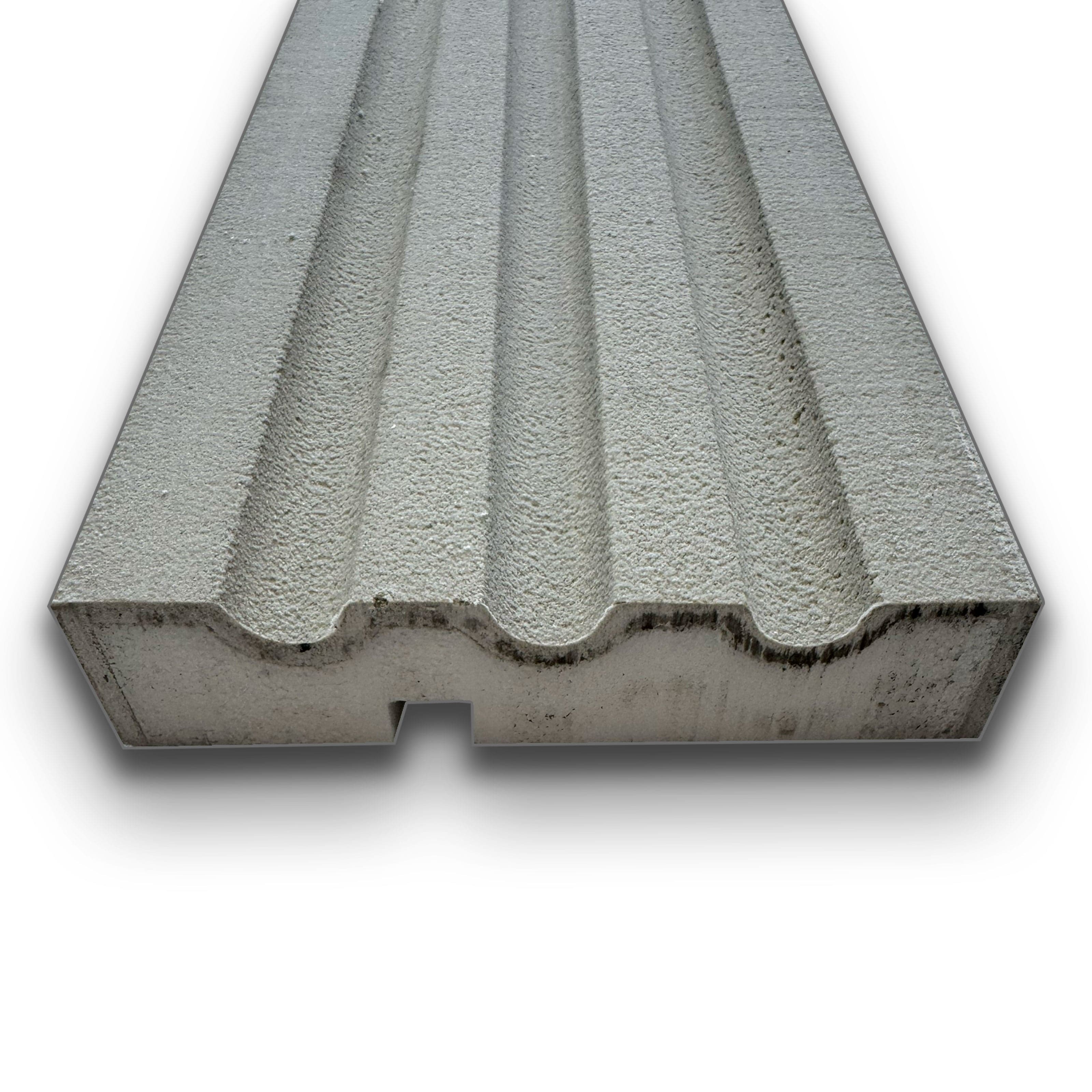 €9,99ml *** STOCK *** Pacco da 24ml di cornice decorativa in XPS Resinata per esterno 12x3x200cm PD112 - Eternal Parquet
