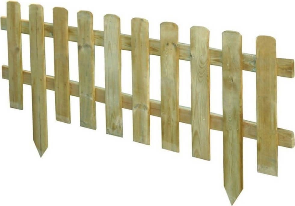 Recinto inglese da giardino in legno di pino impregnato in autoclave 110x3,2x28/45 Marrone in Casette da giardino Milani Home - Dueville, commercioVirtuoso.it