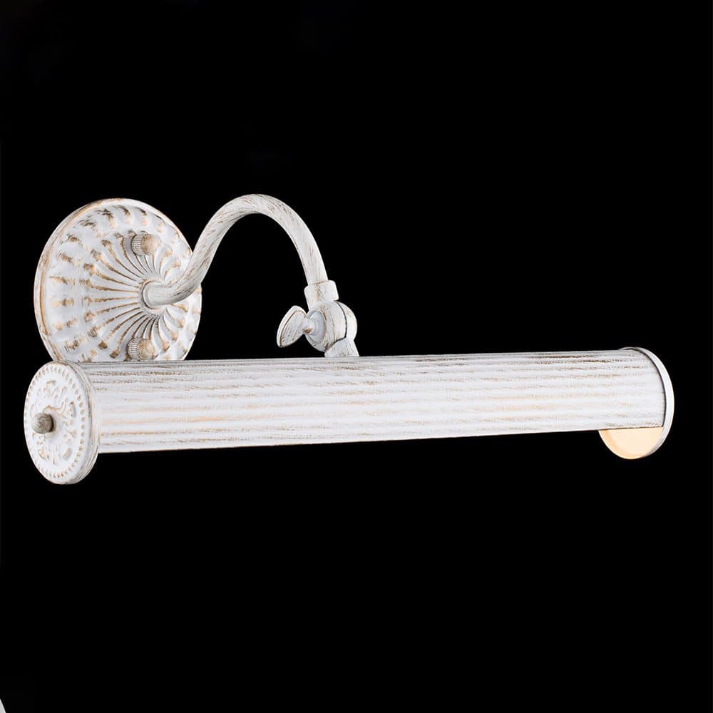 Applique Da Parete Classico Renoir Metallo Bianco 2 Luci E14 25W in Applique LuceArt - Montecorvino Pugliano, commercioVirtuoso.it