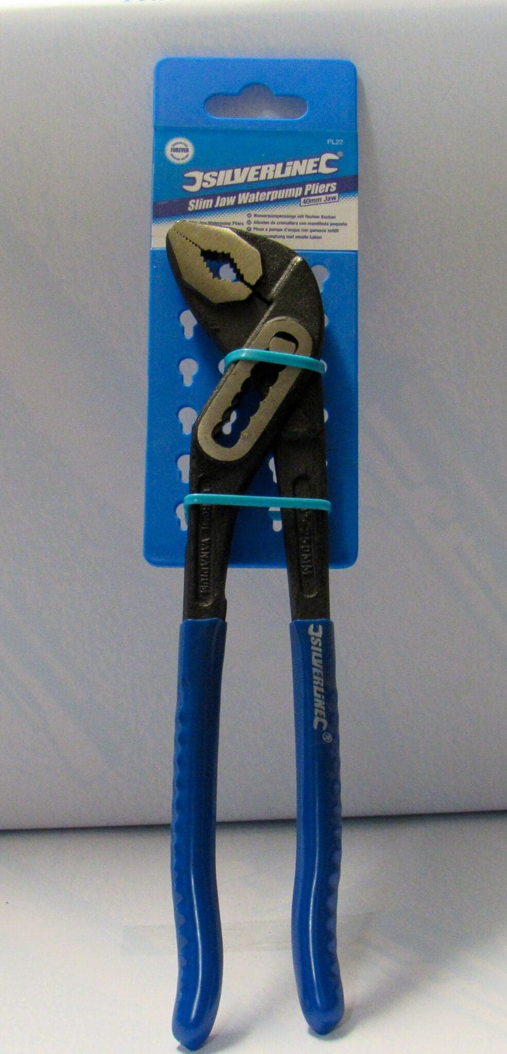 Pinza per pompa ad acqua con regolazione graduale idraulica Originale Silverline - 5