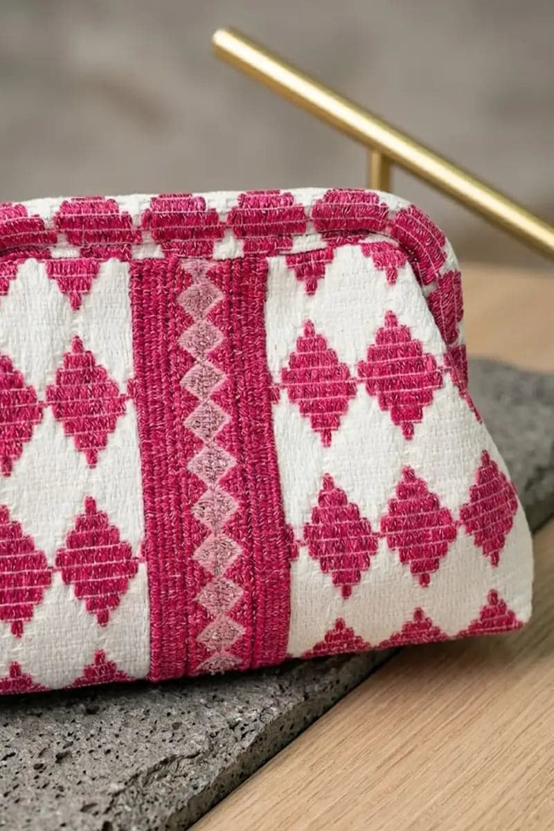 Pochette fantasia lurex con chiusura a scatto | PHO Firenze in prodotto You Store - Messina, commercioVirtuoso.it