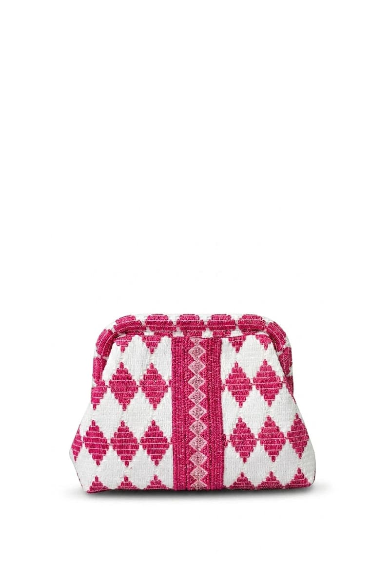 Pochette fantasia lurex con chiusura a scatto | PHO Firenze in prodotto You Store - Messina, commercioVirtuoso.it