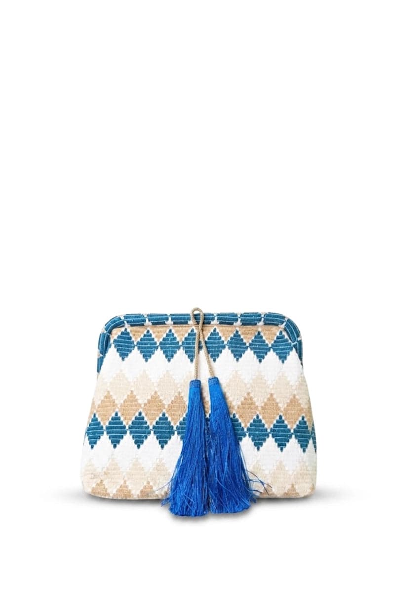 Maxi pochette fantasia con nappe e chiusura a scatto | PHO Firenze in prodotto You Store - Messina, commercioVirtuoso.it