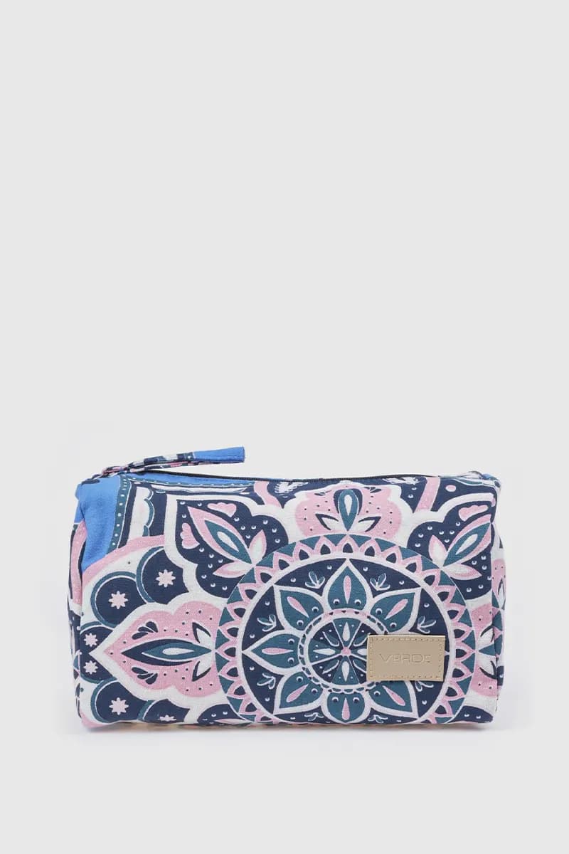 Pochette mare in cotone stampa cachemire | Verde Fashion in prodotto You Store - Messina, commercioVirtuoso.it