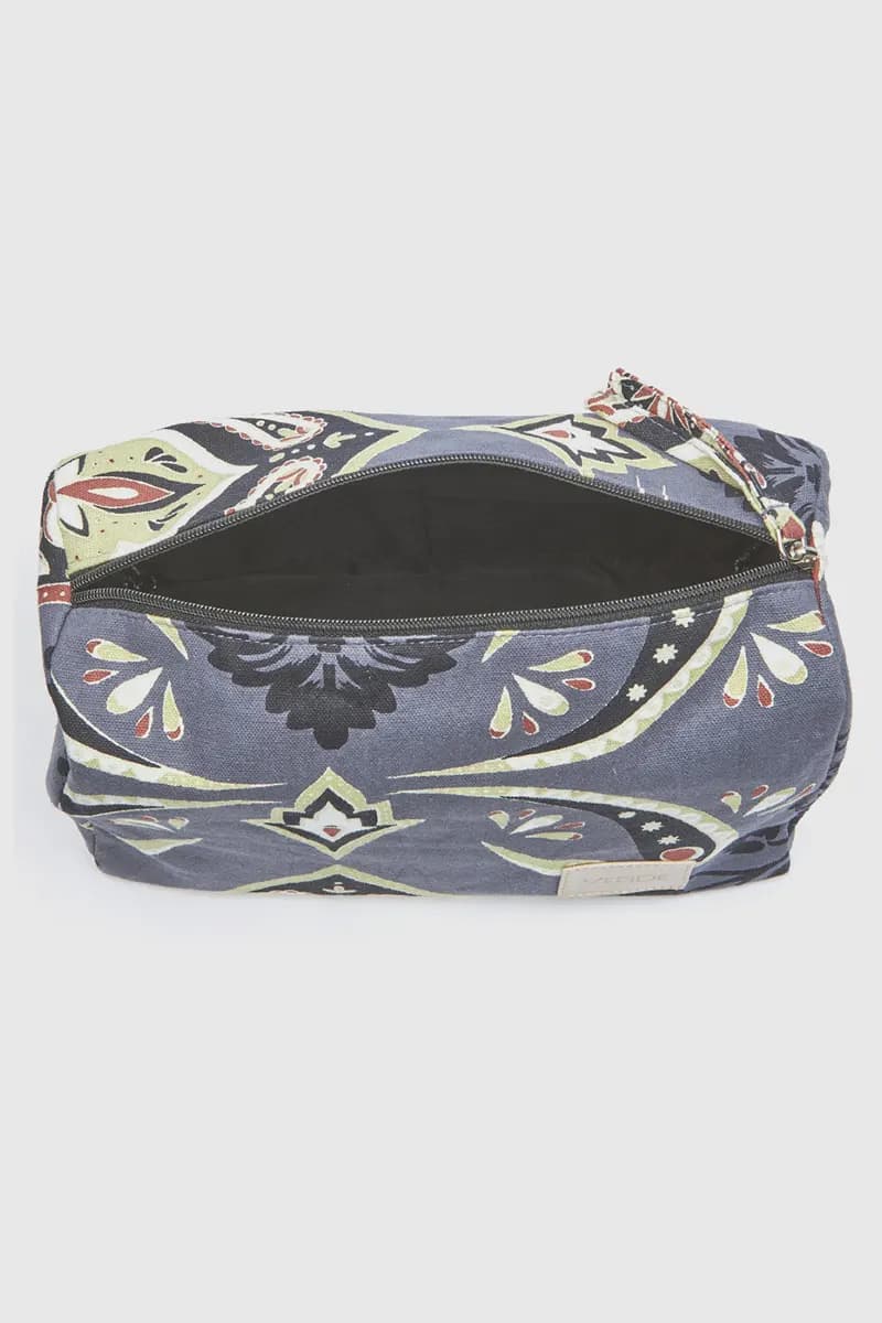 Pochette mare in cotone stampa cachemire | Verde Fashion in prodotto You Store - Messina, commercioVirtuoso.it