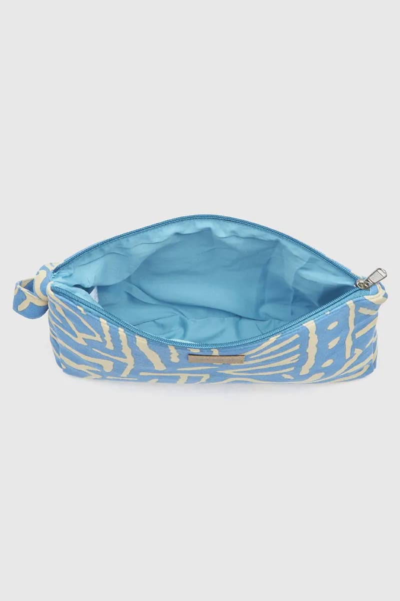 Pochette mare in cotone stampa astratta | Verde Fashion in prodotto You Store - Messina, commercioVirtuoso.it