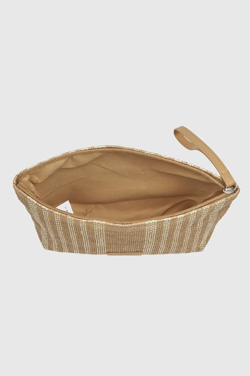 Pochette mare in paglia a righe | Verde Fashion in prodotto You Store - Messina, commercioVirtuoso.it